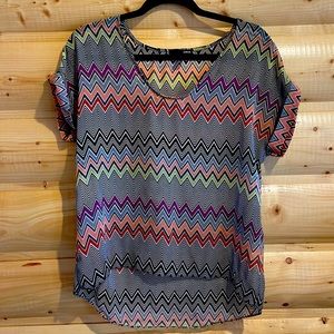 Zig Zag Sheer Top from Bloomingdale’s